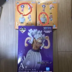 一番くじ　ワンピース 未来島エッグヘッド ～きみへの想い～　フィギュア3体セット