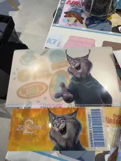 ズートピア カフェ　特典２つ