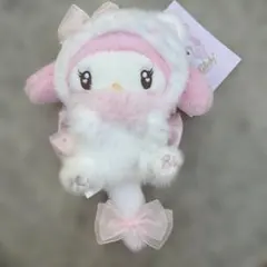 マイメロ猫コスチュームピンクぬいぐるみ