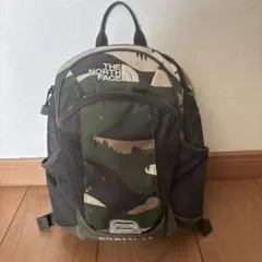 キッズ　THE NORTH FACE リュック　カモフラージュ柄