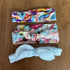 ベビー用　ヘアバンド　３点セット