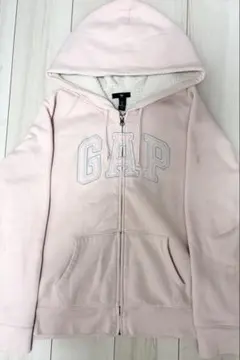 GAP Y2K ピンク　フーディー　ジップアップパーカー