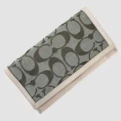 Coach モノグラム柄 手帳カバー