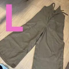 新品　レディース　サロペット L 親子コーデ可能