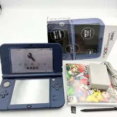 new Nintendo 3DS メタリックブルー　スマブラ付き　IPS液晶 ?