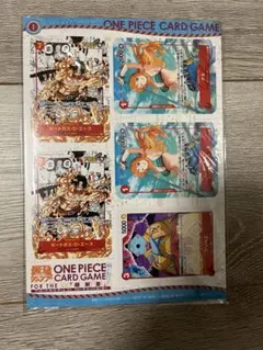 ワンピースカード ミニ 最強ジャンプ付録 1シート エース コミパラ