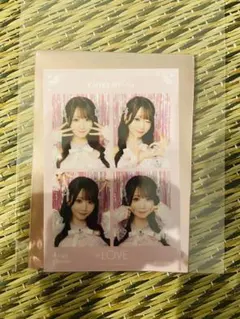 イコラブ　大谷映美里　4カットフォトカード　7周年コンサート衣装② 魔法少女