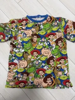 東京ディズニーリゾート トイ・ストーリー 総柄Tシャツ L