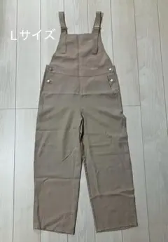 GU サロペットストレートパンツ　L