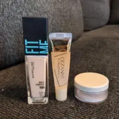 MAYBELLINE FIT ME 112 リキッドファンデーション　他セット