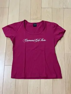 コムサイズム　ロゴTシャツ