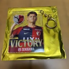鹿島アントラーズ 勝利時限定 プレイヤーズラメキーホルダー 関川郁万 5