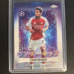 Ethan Nwaneri Topps Chrome RC