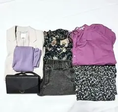 レディース服　まとめ売り　7点セット　ジャケット有り