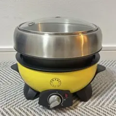 【蓋持ち手無し】 Francfranc クッキングポット 卓上電気小鍋のサムネイル