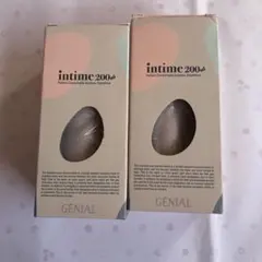 GENIAL intime 200ml ステンレス水筒　2本セット