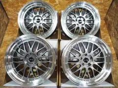 即納 新品☆車検対応☆シルバー 深リム 高級 メッシュ ハイエース 18インチ 即納 新品☆車検対応☆シルバー 深リム 高級 メッシュ ハイエース 18