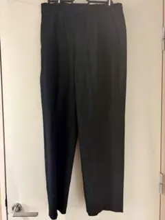 黒 Sサイズ　タックワイドパンツ