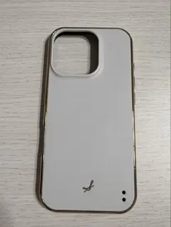 salisty iPhone16proケース ホワイト ゴールドのサムネイル