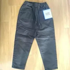 新品タグ付 シェフパンツ 130 ゆったり キッズ　モスグリーン