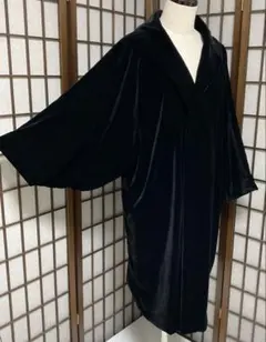 専用◯C252 ポリエステル　ベルベット　和装コート　美品　着物
