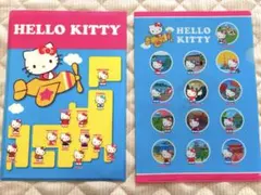 HELLO KITTY クリアファイル2枚組