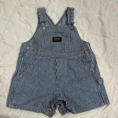 OshKosh B'Gosh ストライプオーバーオール