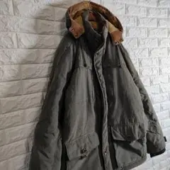 【裏ボア フード着脱可】 モッズコート カーキ L
