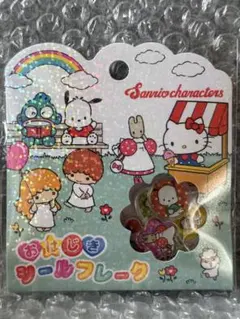 サンリオキャラクターズ　おはじきシールフレーク　新品　正規品