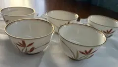 【香蘭社 新品•未使用】湯呑みセット5客セット