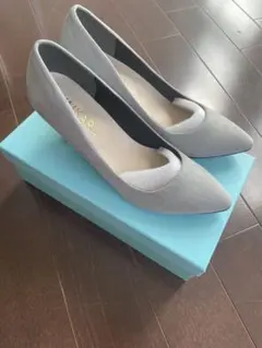 WAIKARU ヒールパンプス　グレーのサムネイル