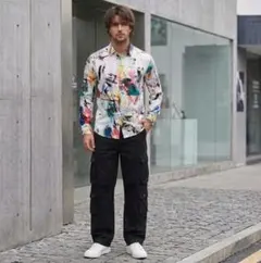 希少 デッドストック コアファイター コットン天竺BDUシャツジャケット 