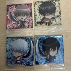 銀魂 ホログラムステッカー 4枚セット