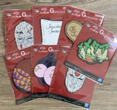 ジョジョの奇妙な冒険 G賞 ラバーコースター 7種