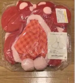 新品未使用TDRディズニー フード付きケープ ミニー ミニーマウス 赤 水玉