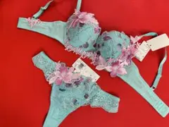 リボンの騎士☆サルート☆新品☆ブラ☆ソング☆MかL☆86☆オレンジ