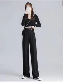 ワイドレッグパンツ