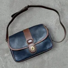 希少 COACH オールドコーチ ショルダーバッグ ターンロック シェリダン