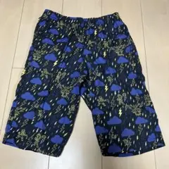 ユニクロ　ステテコ　ポケモン　ピカチュウ　ハーフパンツ　パジャマ　キッズ　子供