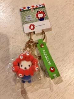 ポチャッコ　ミャクミャク　サンリオフロッキー　キーホルダーEXPO2025万博