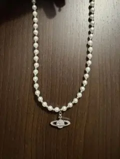 手作り　微微アン　パールネックレス！