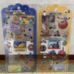 パペットスンスン ドロップジェリーシール 2種セット