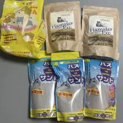 ま*つ様 ハムスター用おやつとバスサンドセットのサムネイル