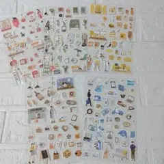 海外シール　シートシール　まとめ売り　 infeel.me シール 5枚セット