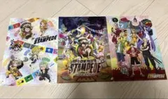 ONE PIECE STAMPEDE クリアファイル 3枚セット