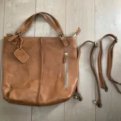 3way革バッグ　ズッケロ フェス 多機能 B5サイズ