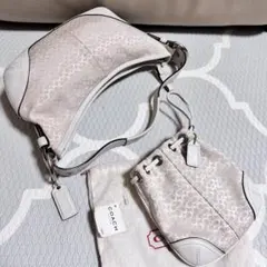 COACH ワンショルダーSignature Clip HoboBag Mini - メルカリ