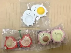 にっこりーノ わけあいっこ　たまご　さくらんぼ　もも、