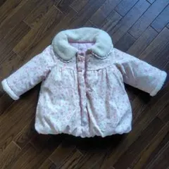 専用ページ coeur a coeur 美品 ダウン アウター 花柄 ピンク90