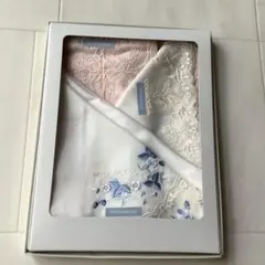 WEDGWOOD 刺繍入りハンカチ 3枚セット